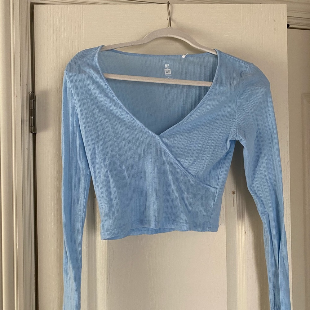 pacsun blue top